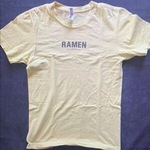 American Apparel Yellow Ramen Tee